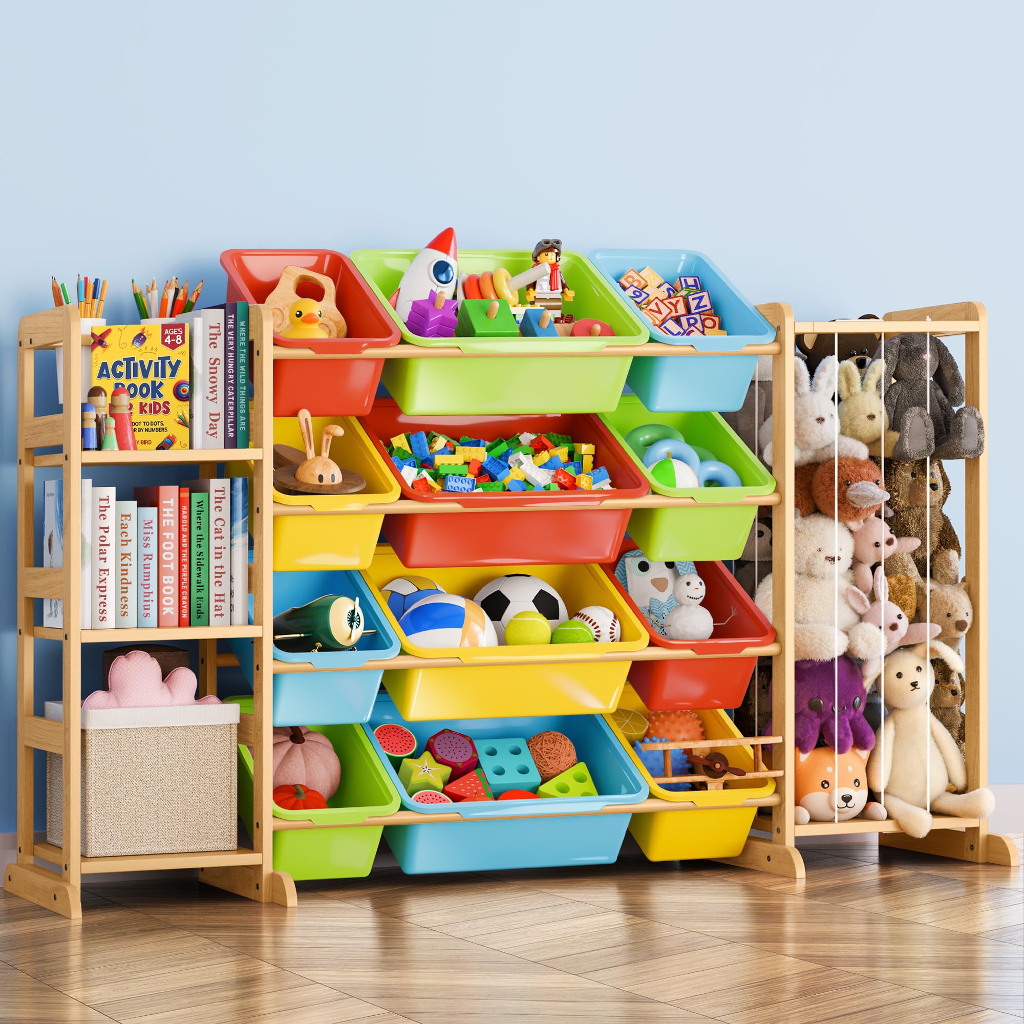 Mr.children LDセット Amazon.com: mirolam Toy Storage Organizer with Bookshelf and
